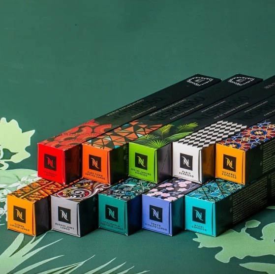 Набір кави в капсулах 10 міст світу Nespresso World Explorations Selection (100 шт.) - зображення 4