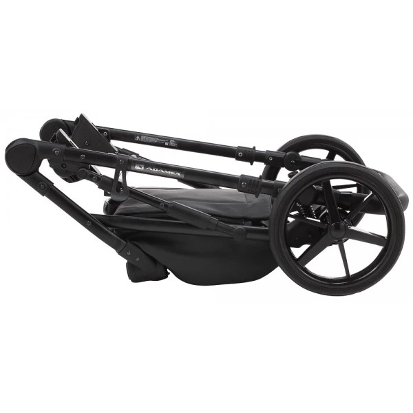 Коляска 2 в 1 Adamex Rimini ECO кожа 100% RI-244 - изображение 10