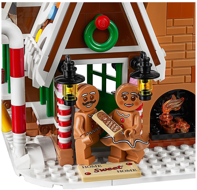 Zestaw klocków LEGO Creator Expert Chatka z piernika 1477 elementów (10267) - obraz 6
