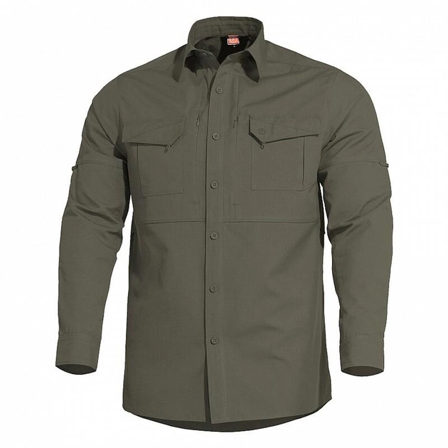 Тактическая рубашка Pentagon Plato Shirt K02019 Large, Ranger Green - изображение 2