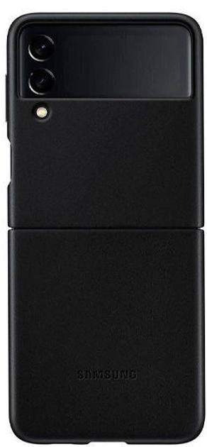 Панель Beline Leather Case для Samsung Galaxy Z Flip 3 Black (5904422911638) - зображення 1