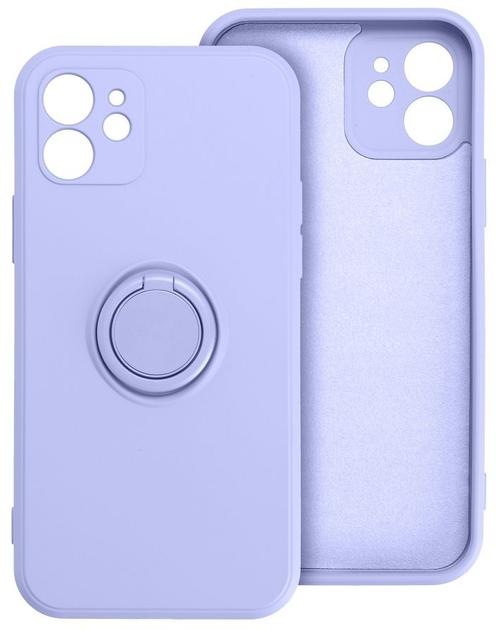 Etui plecki Beline Silicone Ring do Apple iPhone 12 mini Ocean blue (5903919069401) - obraz 1