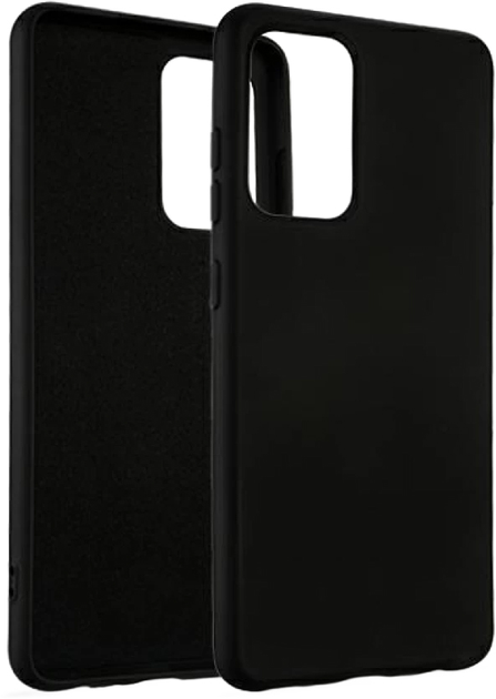 Etui plecki Beline Silicone do Samsung Galaxy A33 Black (5904422916824) - obraz 1