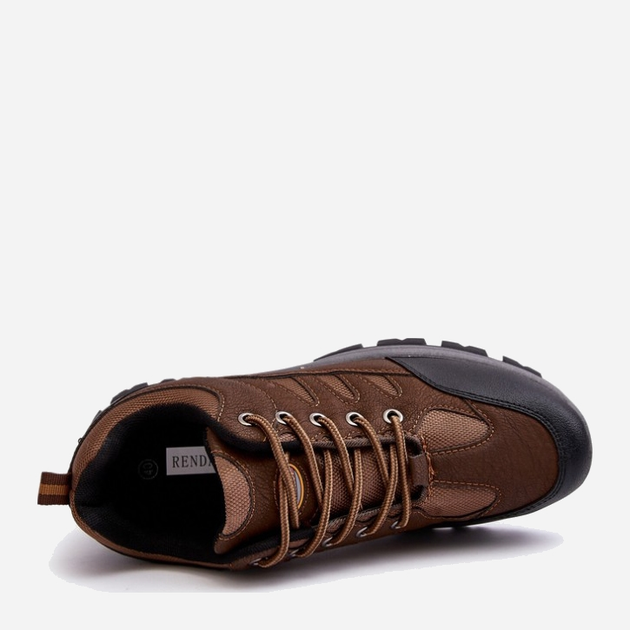Buty trekkingowe męskie krótkie Alveze 41 Brązowe (5905677968859) - obraz 3