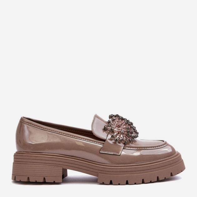 Loafersy damskie Annella 39 Beżowe (5905677955569) - obraz 1