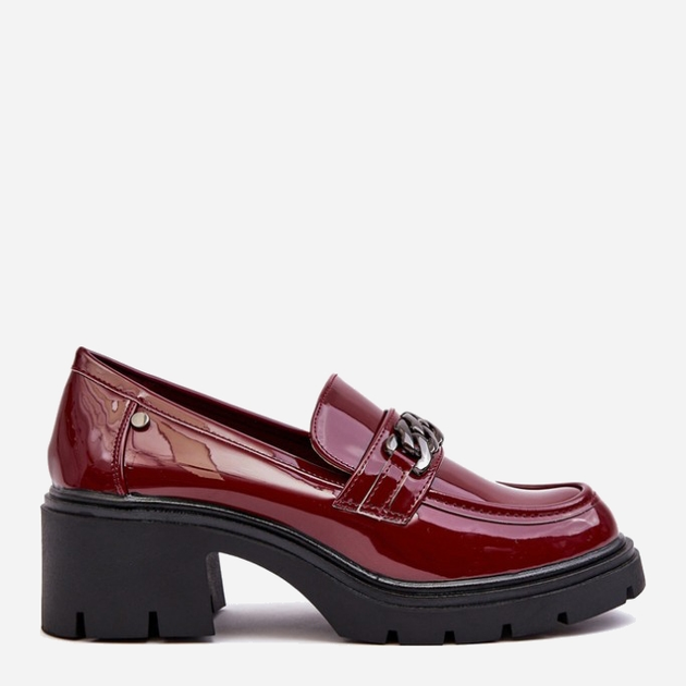 Loafersy damskie Blimma 37 Bordowe (5905677953343) - obraz 1