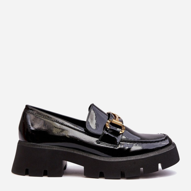 Loafersy damskie Peuria 40 Czarne (5905677953190) - obraz 1