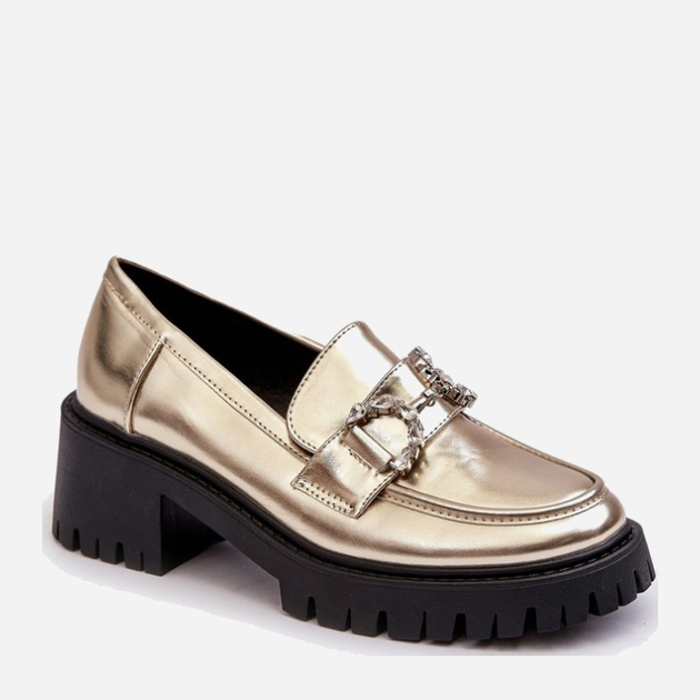 Loafersy damskie Lemmitty 38 Złote (5905677953053) - obraz 2