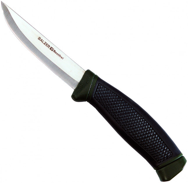 Нож Balzer с прорезиненной ручкой 22см. - изображение 1