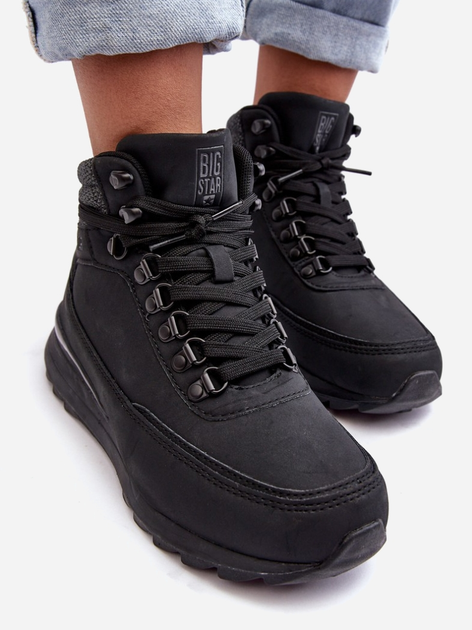 Buty trekkingowe damskie niskie Big Star MM274677 39 Czarne (5900714689957) - obraz 8