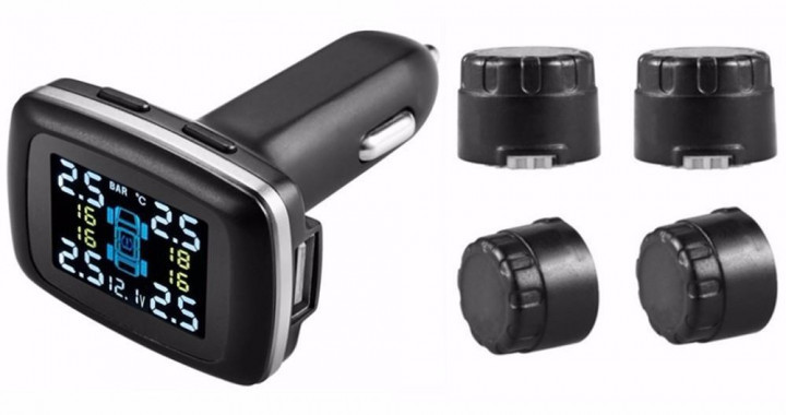 Система контроля давления в шинах TPMS ЖК USB HLV TP620 - изображение 2