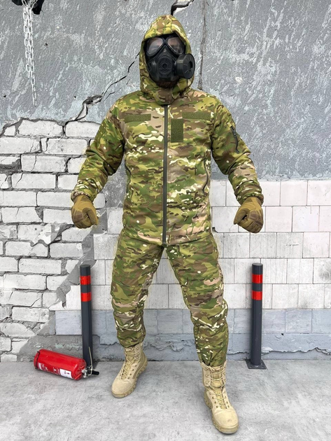 Тактичний зимовий військовий комплект Mystery ( Куртка + Штани ), Камуфляж: Мультикам, Розмір: XL - зображення 1