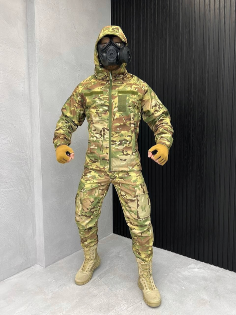 Тактичний теплий військовий комплект Recon ( Куртка + Штани ), Камуфляж: Мультикам, Розмір: S - зображення 1