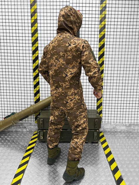 Тактический теплый военный комплект Aura ( Куртка + Штаны ), Камуфляж: Пиксель, Размер: XL - изображение 2
