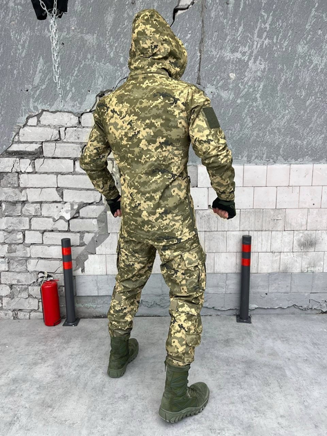 Тактичний теплий військовий комплект Squad ( Куртка + Штани ), Камуфляж: Піксель ЗСУ, Розмір: XL - зображення 2
