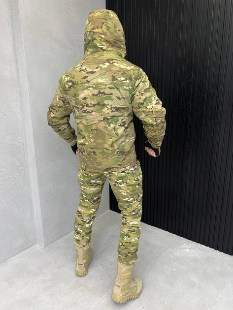 Тактический теплый военный комплект Rehub ( Куртка + Штаны ), Камуфляж: Мультикам, Размер: S - изображение 2