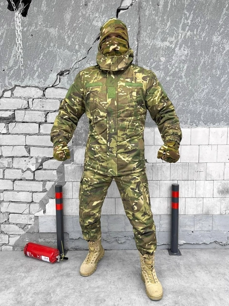 Тактический зимний военный комплект Fovard ( Куртка + Штаны ), Камуфляж: Мультикам, Размер: XL - изображение 1