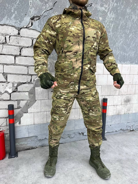 Тактический военный комплект Squad ( Куртка + Штаны ), Камуфляж: Мультикам, Размер: M - изображение 1