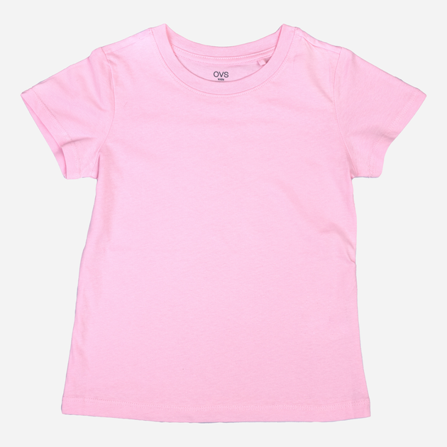 T-shirt dziecięcy dla dziewczynki OVS 1785697 104 cm Różowy (8057274831641) - obraz 1