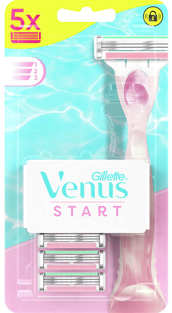 Wkłady do golarki Venus Start 5 (7702018591176) - obraz 1