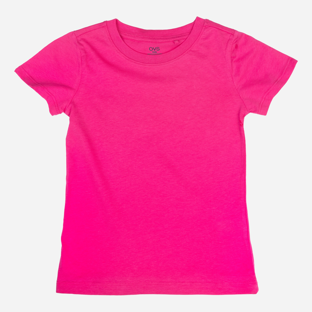 T-shirt dziecięcy dla dziewczynki OVS 1804434 110 cm Różowy (8056781110478) - obraz 1