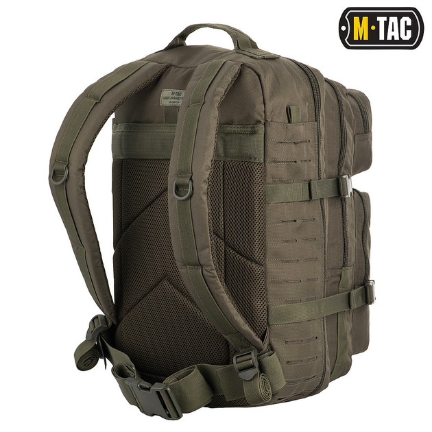 Тактический штурмовой рюкзак M-TAC Assault Laser Cut 40L Олива 52x29x28 (9057) - изображение 2