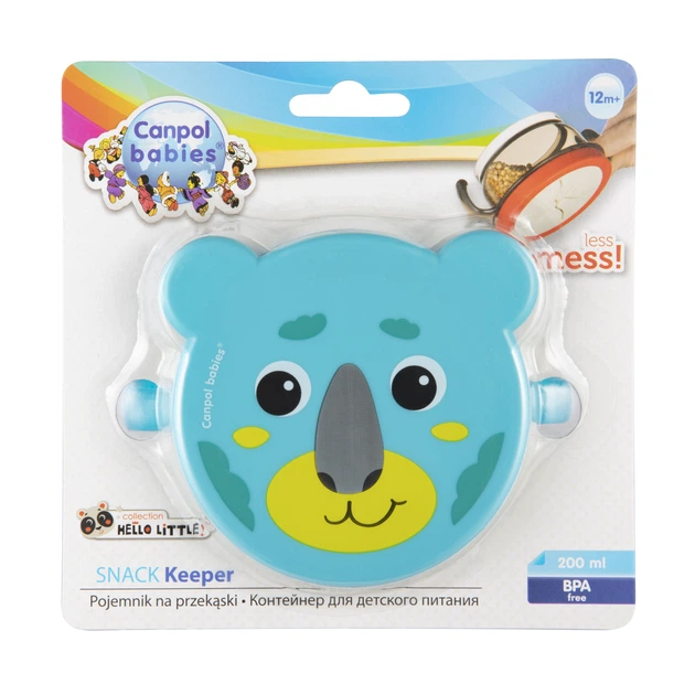 Контейнер Canpol babies для еды HELLO LITTLE - Бирюзовый (5901691837973) - Фото 12 Контейнер Canpol babies для еды HELLO LITTLE - Бирюзовый (5901691837973) - изображение 12