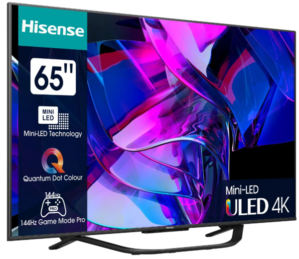 ТБ Hisense 65U7KQ + Саундбар Hisense HS212F в подарунок! - зображення 2