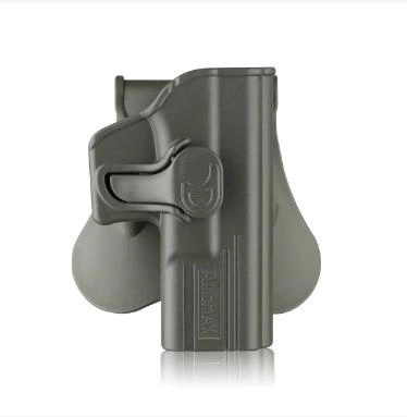 Кобура пластикова Amomax для пістолета Glock 19 Олива - изображение 1
