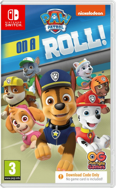 Gra Nintendo Switch Paw patrol: on a roll (Klucz elektroniczny) (5060528033893) - obraz 1