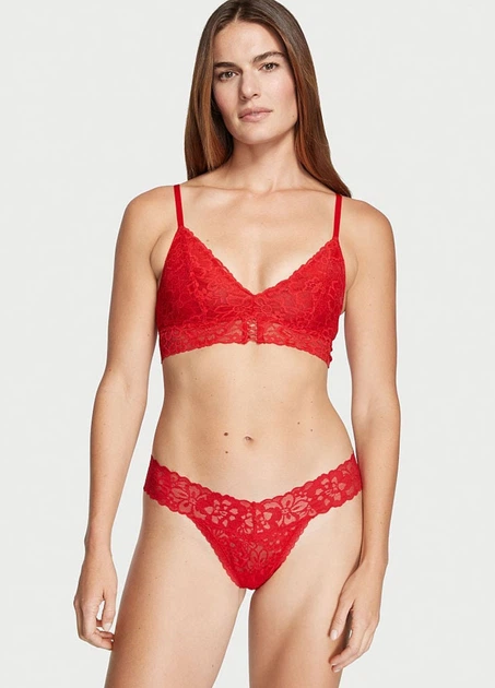 Бюстгальтер Victoria's Secret XL червоний (00164749QD4XL) - Фото 3 Бюстгальтер Victoria's Secret XL червоний (00164749QD4XL) - зображення 3