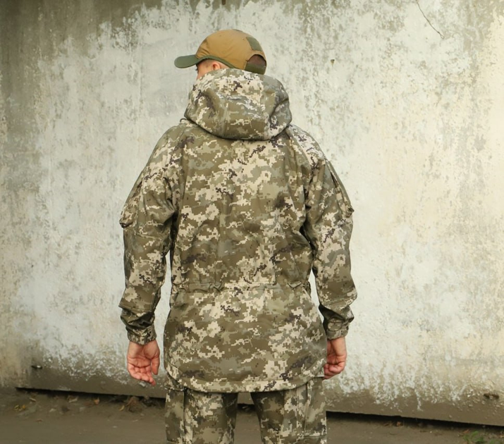 Тактична куртка Softshell. Куртка зимова камуфляжна Софтшелл розмір 64 - зображення 2