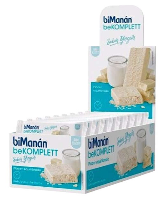 Batoniki jogurtowe Bimanan beKOMPLETT Barritas Yogurt 24 szt po 38 g (8470002150799) - obraz 1