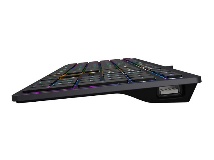 Клавіатура A4Tech FX60H Grey Neon Backlit - зображення 4