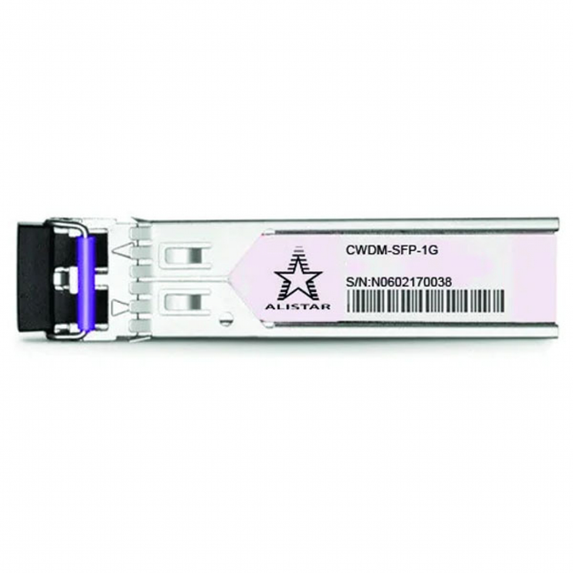 Модуль SFP Alistar Модуль SFP 1G 2SM CWDM LC 40KM TX1510nm DDM (SFP-1G-EX-C-51) - изображение 2