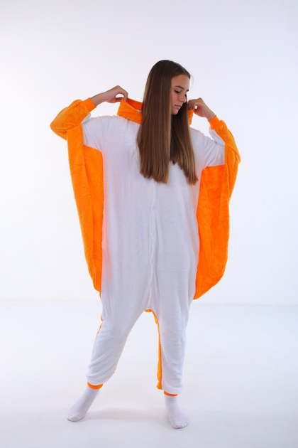 Пижама Кигуруми Белка Летяга Kigurumi Оранжевый S 145-155 см. (1106 ...