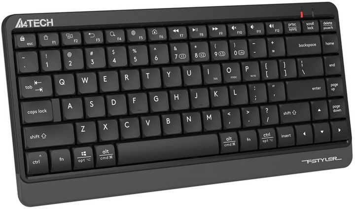 Клавіатура бездротова A4Tech FBK11 Wireless Grey (A4TKLA47124) - зображення 3