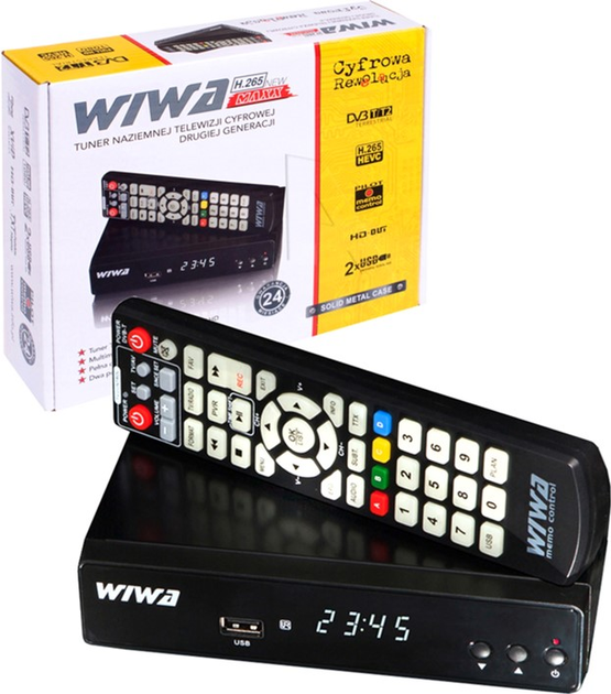 Tuner WIWA DVB-T/DVB-T2 H.265 HD (H.265 MAXX) - obraz 5