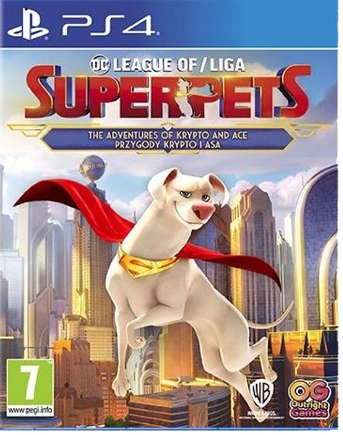Гра PS4 DC league of super pets: the adventures of krypto and ace (Blu-ray диск) (5060528037075) - зображення 1