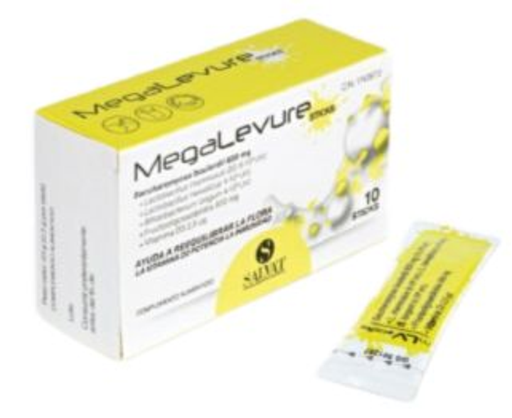 Probiotyki Salvat Megalevure Probiotic 10 sachets (8470001740670) - obraz 2
