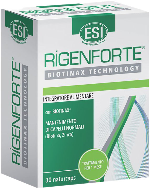 Probiotyki Esi Trepatdiet Rigenforte Con Biotinax 30 caps (8008843010158) - obraz 1
