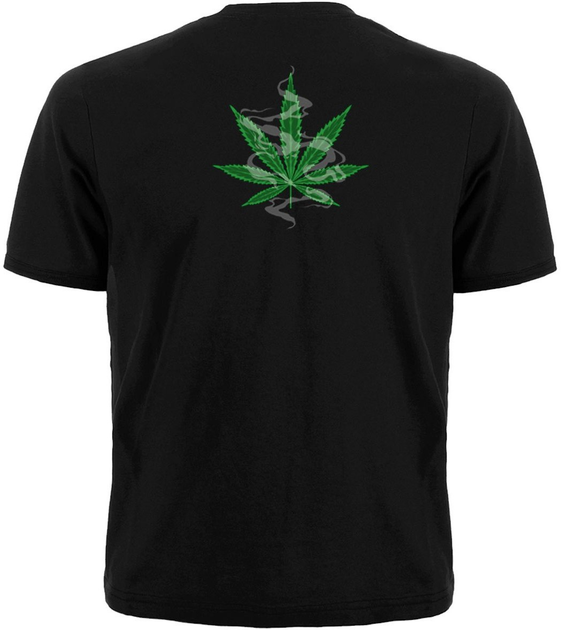 Футболка Rockway Smoky Cannabis Чорний, Размер M от продавца: Metal ...