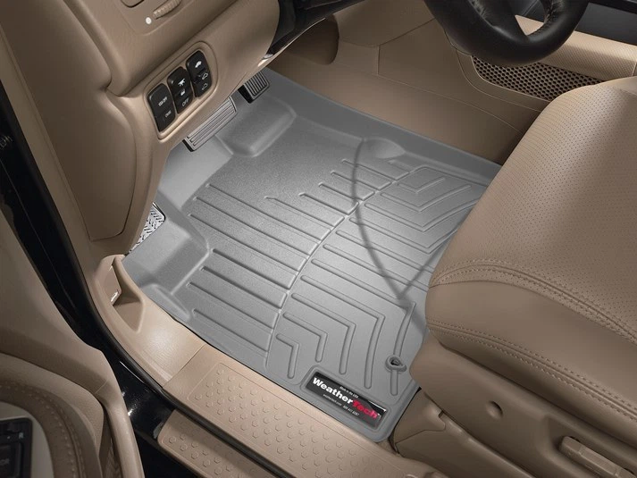 Автомобильные коврики в салон Weathertech на Honda Pilot 05-08 передние серые Хонда Пилот WT00331271 - изображение 2