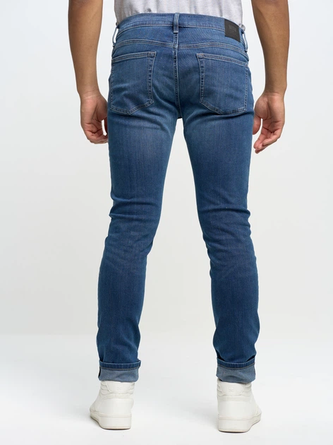 Jeansy skinny męskie Big Star 110285 356 W38L36 Medium Jeans (5901437997916) - obraz 2
