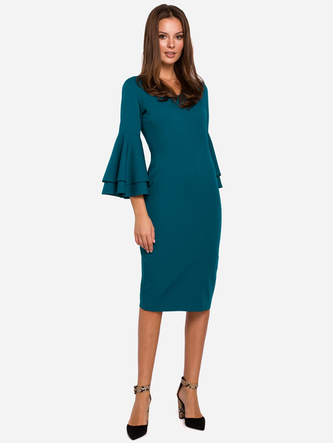Сукня жіноча Makover K002 L Синя (5903068457296) - зображення 1