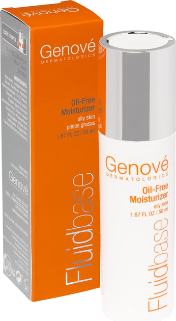 Крем для обличчя Genove Fluidbase Facial Moisturiser Oily Skin 50 мл (8423372034909) - зображення 1