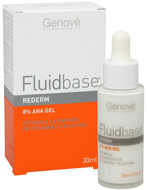 Żel do twarzy Genove Fluidbase Rederm Gel 8 Aha 30 ml (8423372041006) - obraz 1