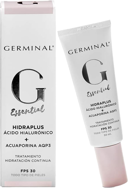 Krem do twarzy Germinal Hidraplus Hyaluronic Acid SPF30 50 ml (8430445314868) - obraz 1