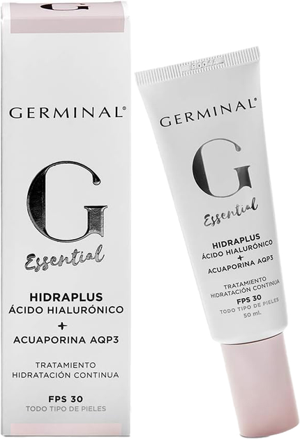 Крем для обличчя Germinal Hidraplus Hyaluronic Acid SPF30 50 мл (8430445314868) - зображення 1