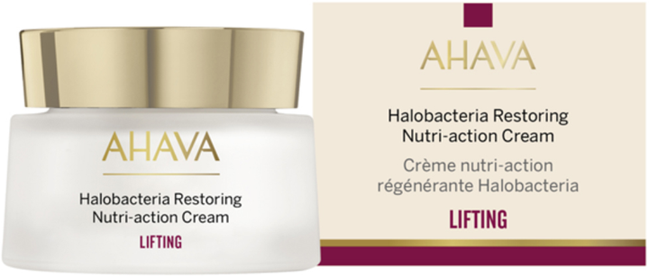 Krem do twarzy Ahava Halobacteria Restoring Nutri-Action Cream 50 ml (697045163342) - obraz 1